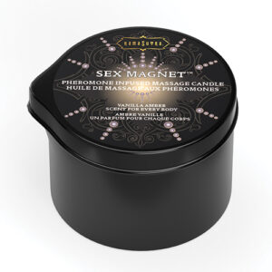 Kama Sutra Sex Magnet Candle w/Pour Spout - Vanilla Amber-2 oz