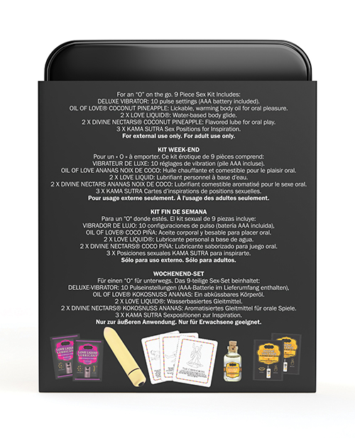 Kama Sutra Weekender VIBE Kit - Coconut Pineapple - Image 3