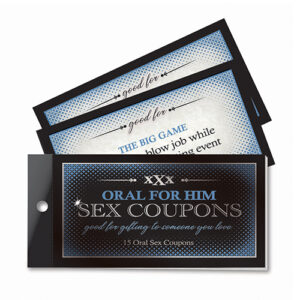Oral Adventures for Him Sex Coupons
