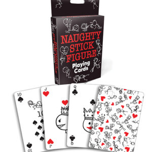 Naughty Stick Figure Playing Cards