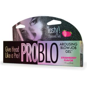 Pro Blo Oral Pleasure Gel - 1 oz Strawberry
