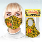 Super Fun Party Animal Print Mask