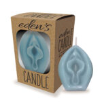 Eden's Vagina Candle - Blue - Vanilla
