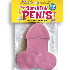 Super Fun Penis Sticky Notes - 100 Notes Per Pad