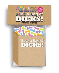 Suck A Bag of Dicks Sticky Notes - 100 Notes Per Pad