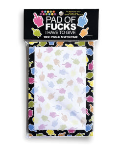 Fucks I Have To Give Notepad - 100 Sheet Notepad