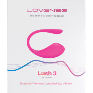 Lovense Lush 3.0 Sound Activated Camming Vibrator - Pink
