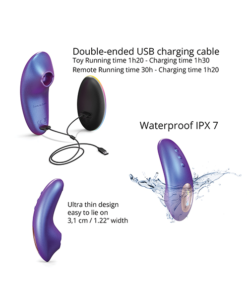 Love to Love Dreamer Mini Tongue Flicker - Iridescent Night - Image 5