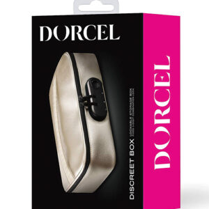 Dorcel Lockable Discreet Box - Luxury Gold