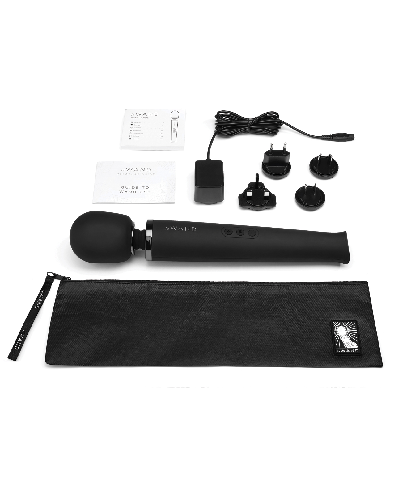 Le Wand Rechargeable Massager - Black - Image 5