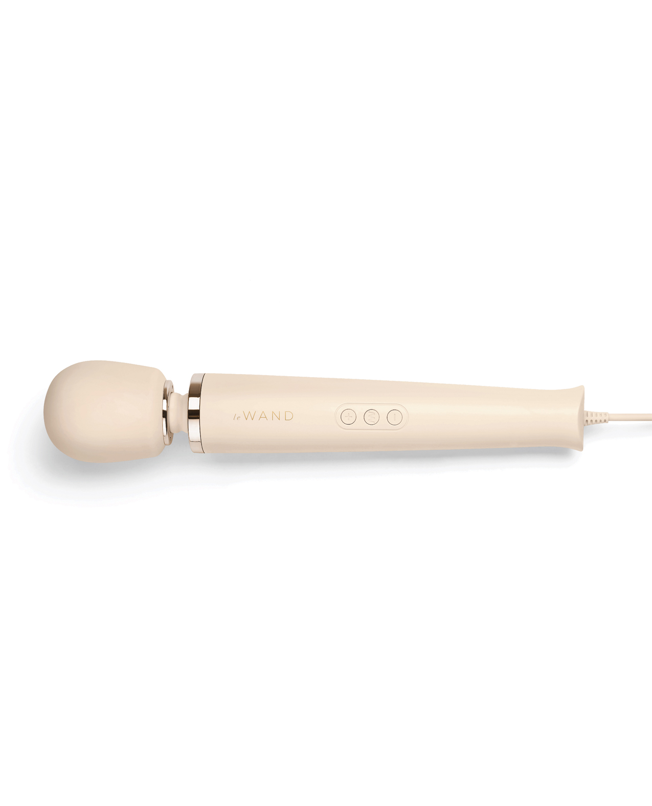 Le Wand Powerful Plug-In Vibrating Massager - Cream - Image 3