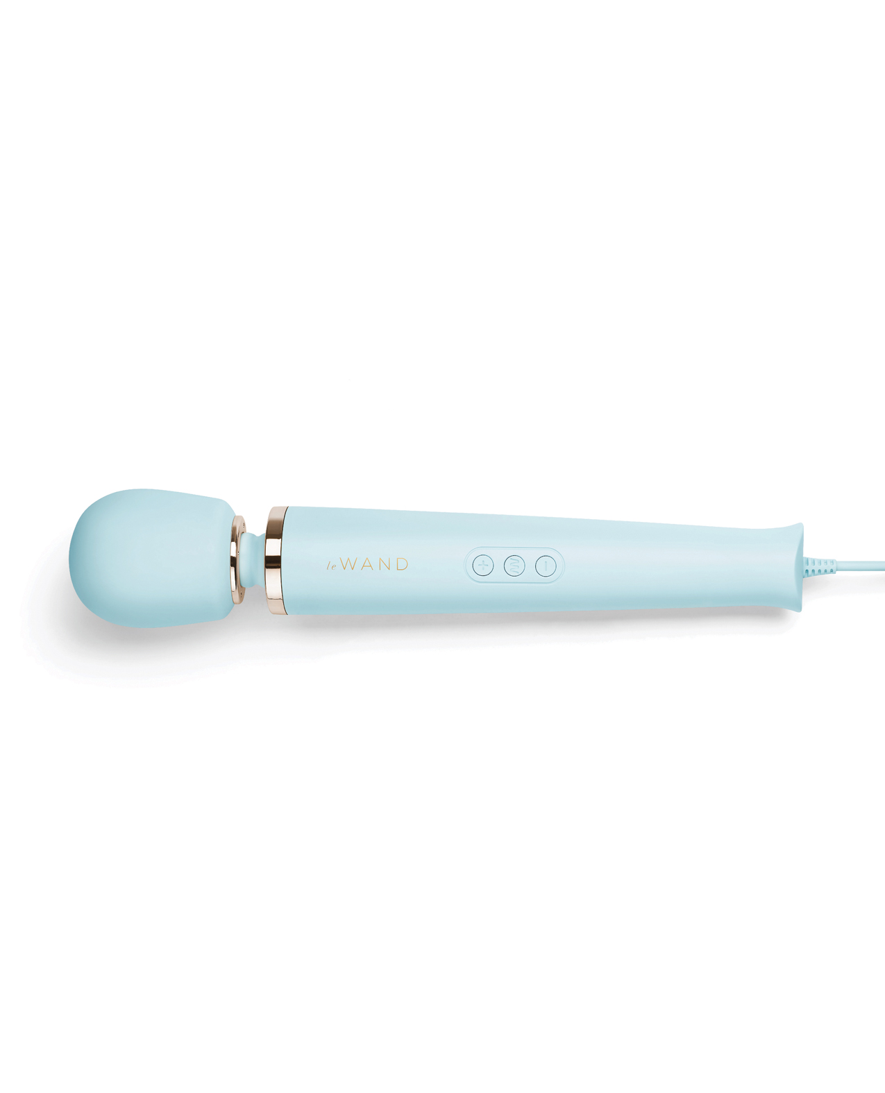 Le Wand Powerful Plug-In Vibrating Massager - Sky Blue - Image 3