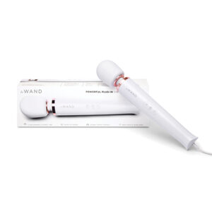 Le Wand Powerful Plug-In Vibrating Massager - White
