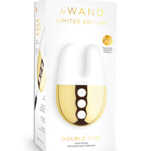 Le Wand Double Vibe - White Gold