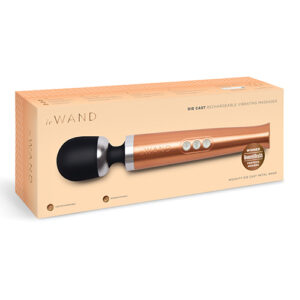 Le Wand Die Cast Rechargeable Massager - Rose Gold