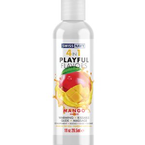 Swiss Navy 4 in 1 Playful Flavors Mango - 1 oz