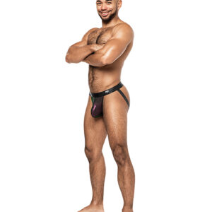 Hocus Pocus Stretch Poly Spandex Uplift Jock Purple L/XL