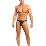 Satin Bong Thong Black S/M