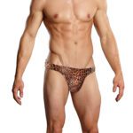 Male Power Wonder Thong Animal Print S/M