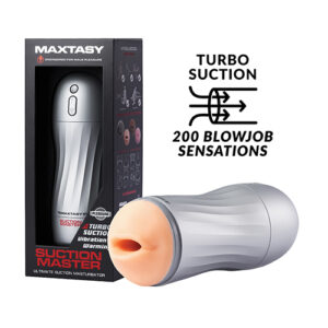 Maxtasy Suction Master Realistic Stroker - Nude