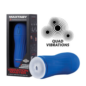 Maxtasy Vibration Master Standard - Clear Non Realistic