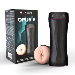 Mystim Opus E Vagina - Black