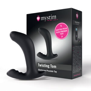 Mystim Twisting Tom - with e-stim - Black