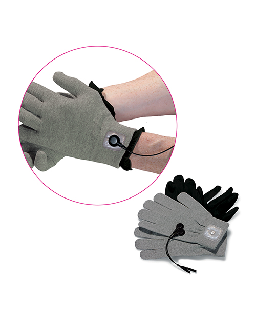 Mystim eStim Magic Gloves - Gray - Image 3