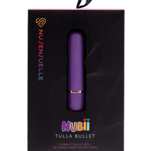 Nu Sensuelle Nubii Tulla Rounded Tip 10 Speed Bullet - Purple