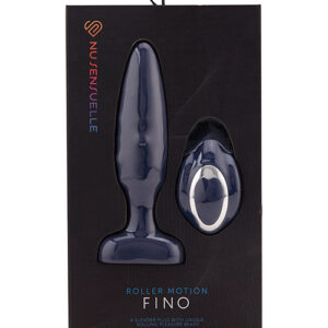 Nu Sensuelle Fino Roller Motion Plug - Navy Blue