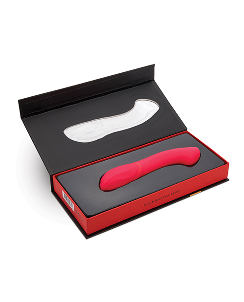 Nu Sensuelle Luna Velvet Touch Vibe - Hot Pink - Image 5