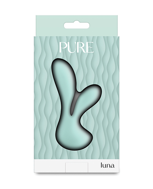 Pure Luna Petite Rabbit Vibrator - Teal - Image 2