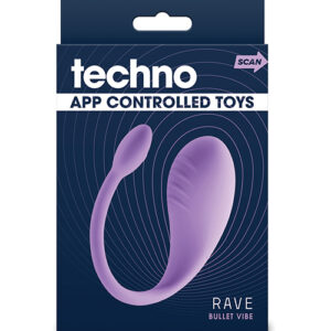 Techno Rave App Controlled Kegel Vibrator - Purple