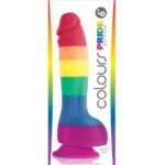 Colours Pride Edition 6" Dong w/Suction Cup