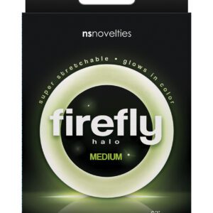 Firefly Halo Medium Cockring - Clear