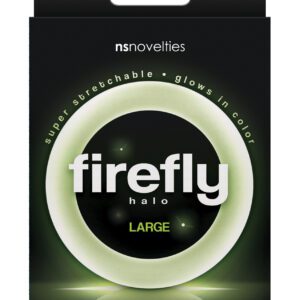 Firefly Halo Large Cockring - Clear