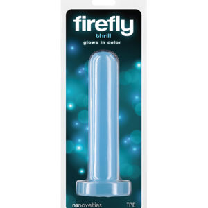 Firefly Thrill Glow in the Dark Dildo - Small - Blue