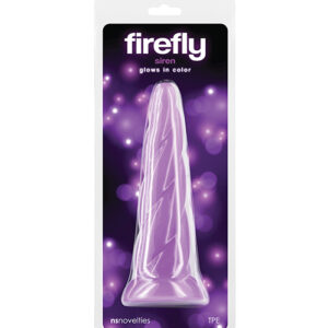 Firefly Siren Glow in the Dark Dildo - Purple