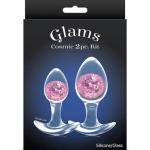 Cosmic Glams 2 pc Plug Kit - Pink