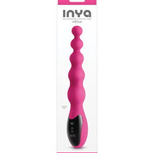 INYA Virtua Digital Beaded Anal Vibrator - Pink