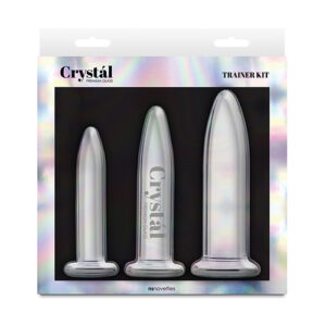 Crystal Anal Trainer Kit - Clear 3 pc Set