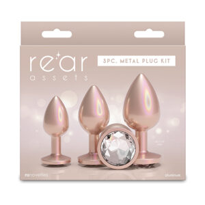 Rear Assets 3 pc Trainer Kit w/Clear Gem - Iridescent Champagne