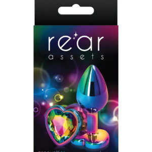 Rear Assets Multicolor Heart Small - Rainbow