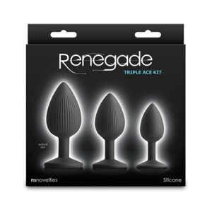 Renegade Triple Ace Anal Kit - Black
