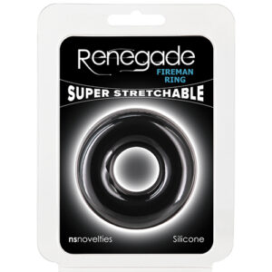 Renegade Fireman Cock Ring - Large Black