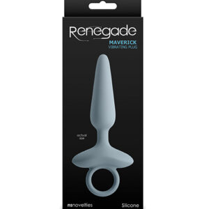 Renegade Maverick Vibrating Anal Plug - Gray