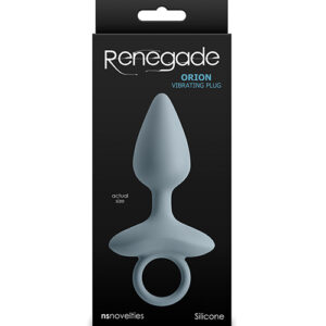 Renegade Orion Vibrating Anal Plug - Gray