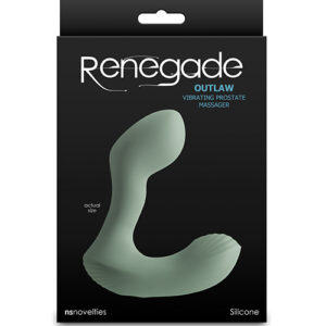 Renegade Outlaw Vibrating Prostate Massager - Sage