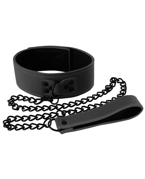 Renegade Bondage Collar - Black - Image 3