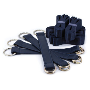 Bondage Couture Tie Down Straps - Blue